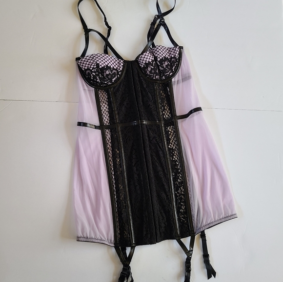 Victoria's Secret Other - Victorias Secret Full Corset With Garter Straps